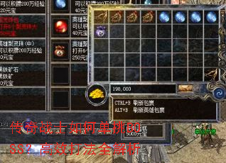 ����սʿ��ε���BOSS����Ч��ȫ����